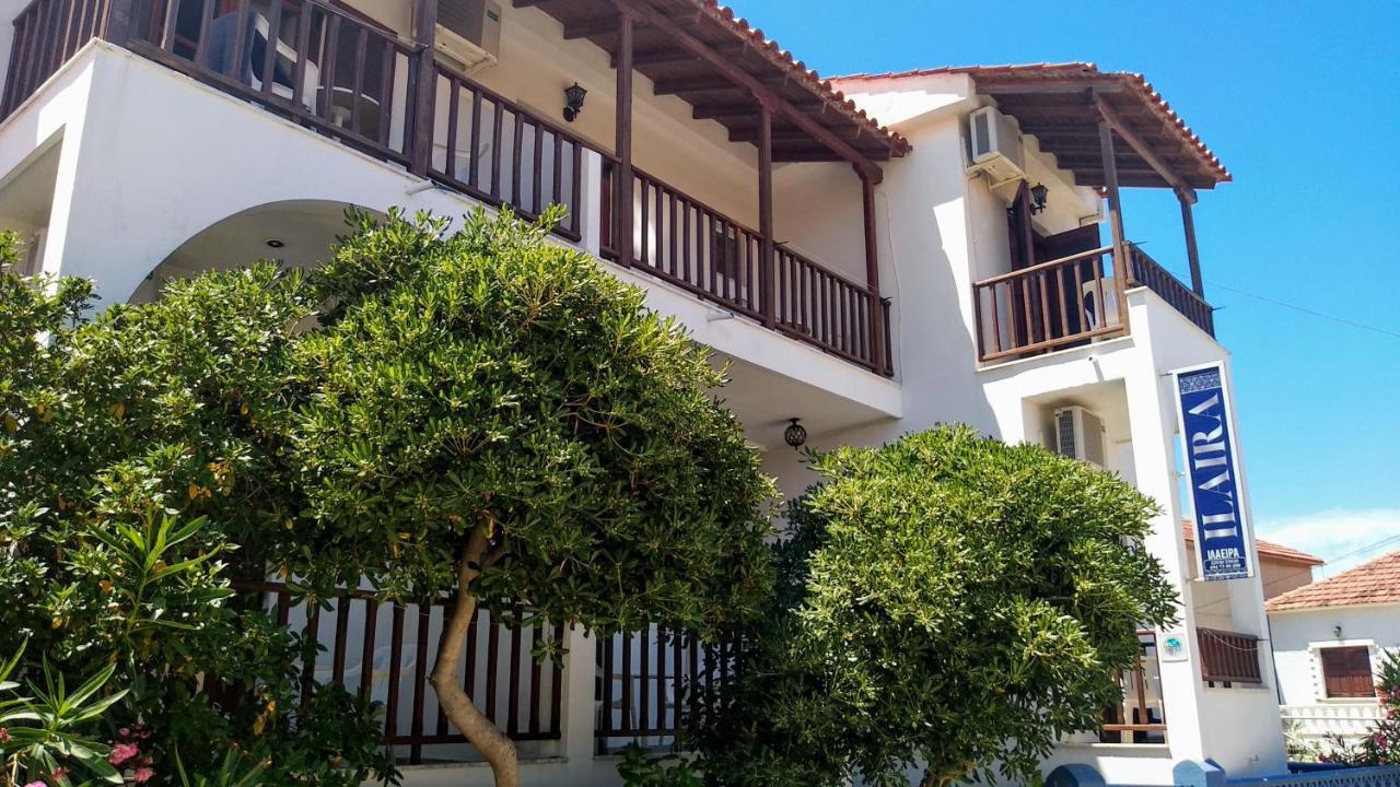 Ilaira Aparthotel Skala Eresou Bagian luar foto