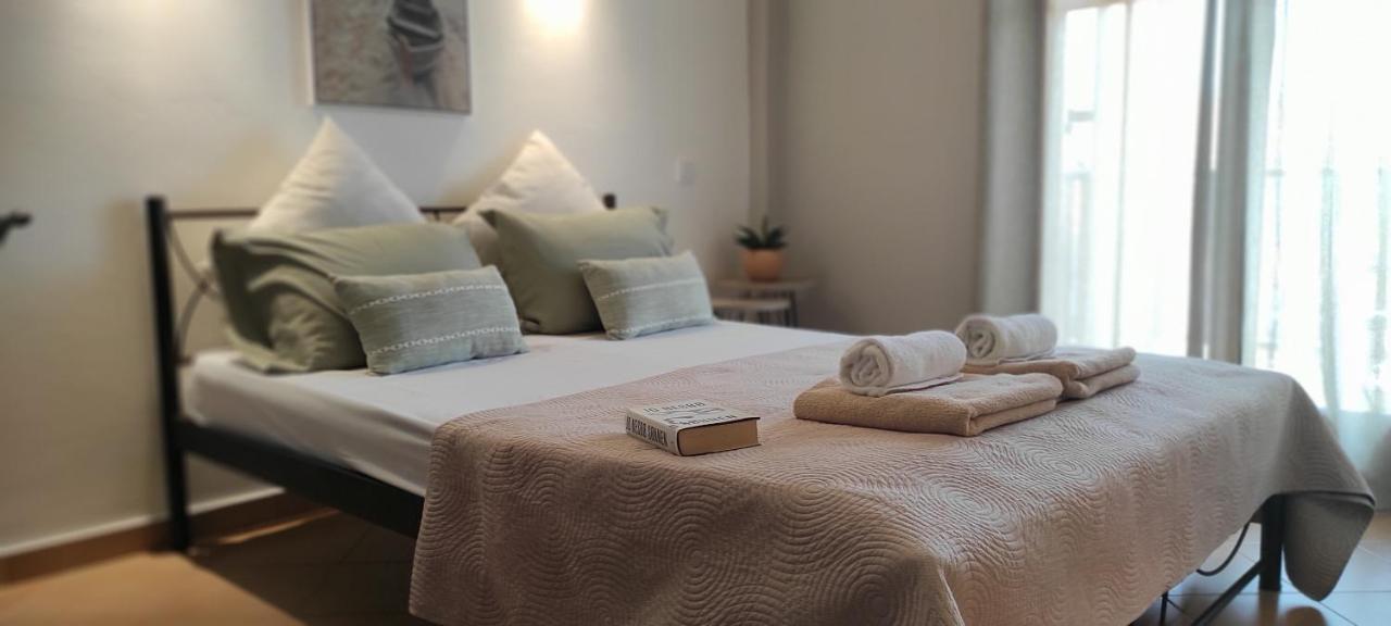 Ilaira Aparthotel Skala Eresou Bagian luar foto