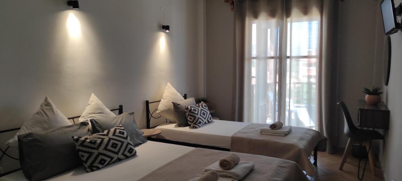 Ilaira Aparthotel Skala Eresou Bagian luar foto