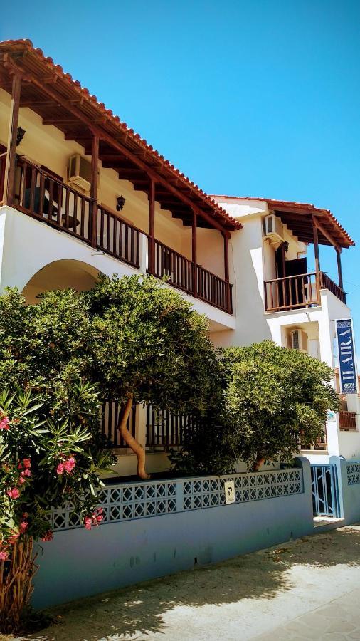 Ilaira Aparthotel Skala Eresou Bagian luar foto